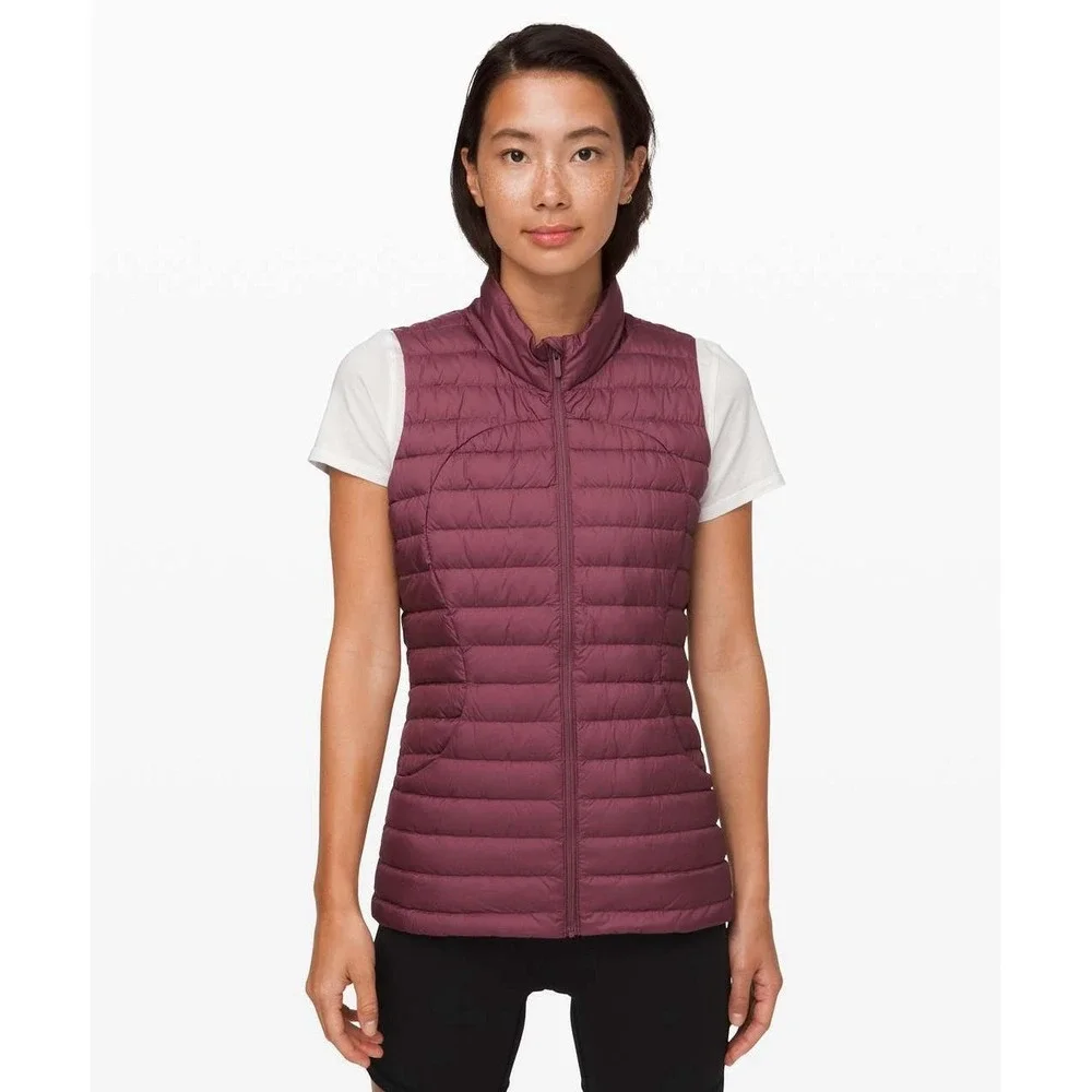 Lululemon Pack It Down Vest Plumful Size‎ 12